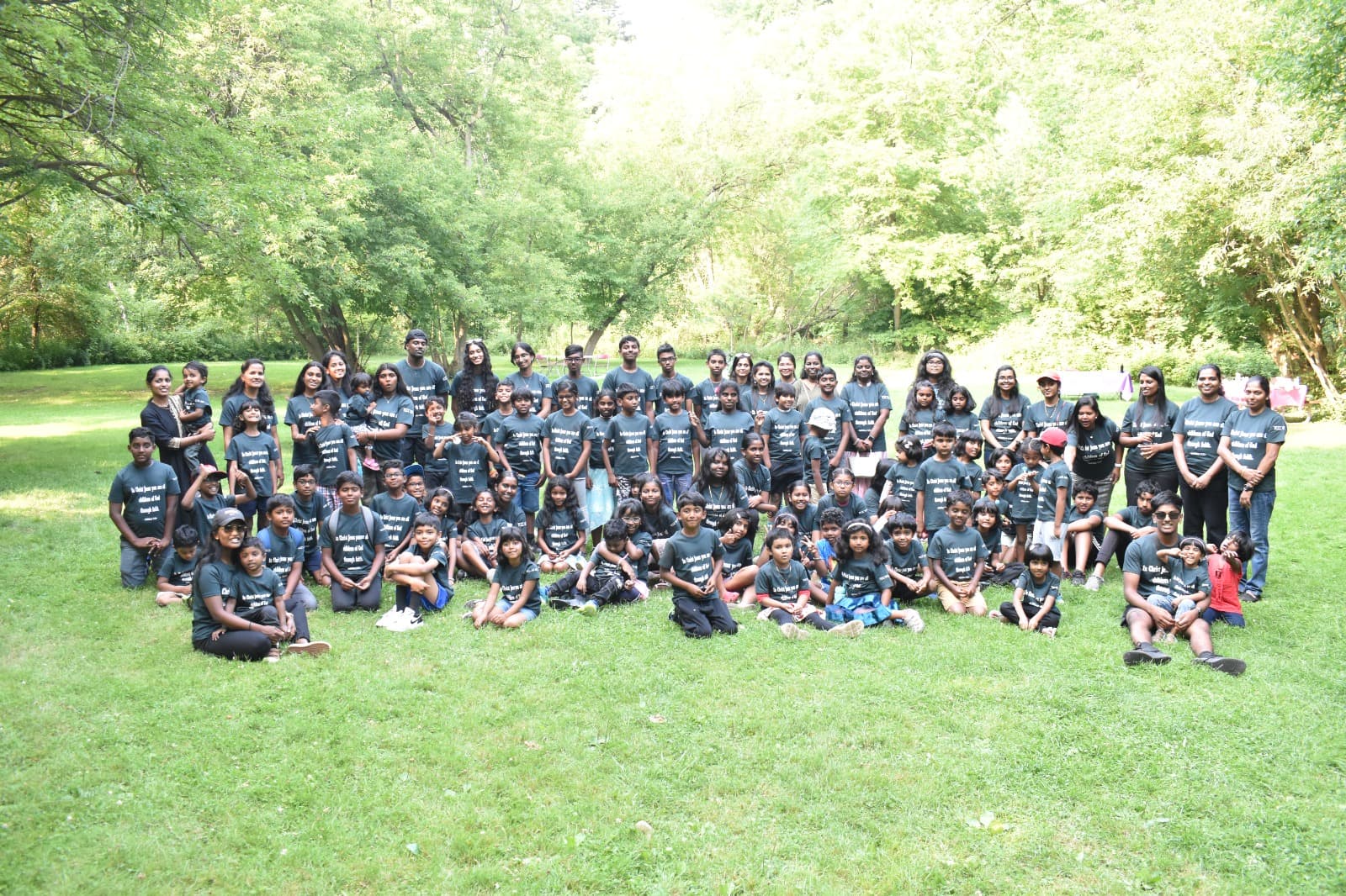 Congregation worship service